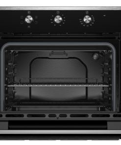 Alternative view of VOX vgradna pečica EBM 7000B IX [70 L, 5 programov, črna/INOX]