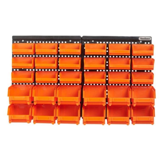 VonHaus 30-delni DIY stenski organizator - slika 2