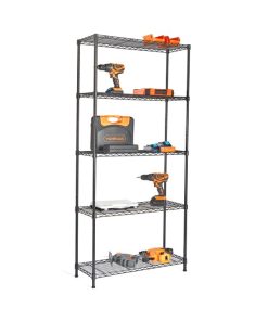 VonHaus 5-stopenjski žični regal