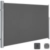 SONGMICS Stranski senčnik 160 x 350 cm antracit
