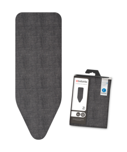 Brabantia prevleka in podloga za likalno desko C 124x38cm denim črna