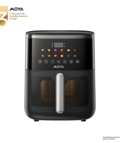 MOVA FD10 Pro Max Wi-Fi črn pametni cvrtnik na vroč zrak