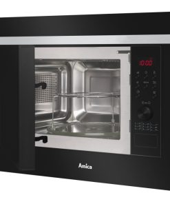 Alternative view of AMICA vgradna mikr. pečica AMGB20E2GB F-TYPE [20l, grill, 700W, črna]
