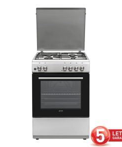 VOX kombinirani štedilnik GHB 6310 IX [A, 3x plin, 1x elekt., 72l peč., inox]