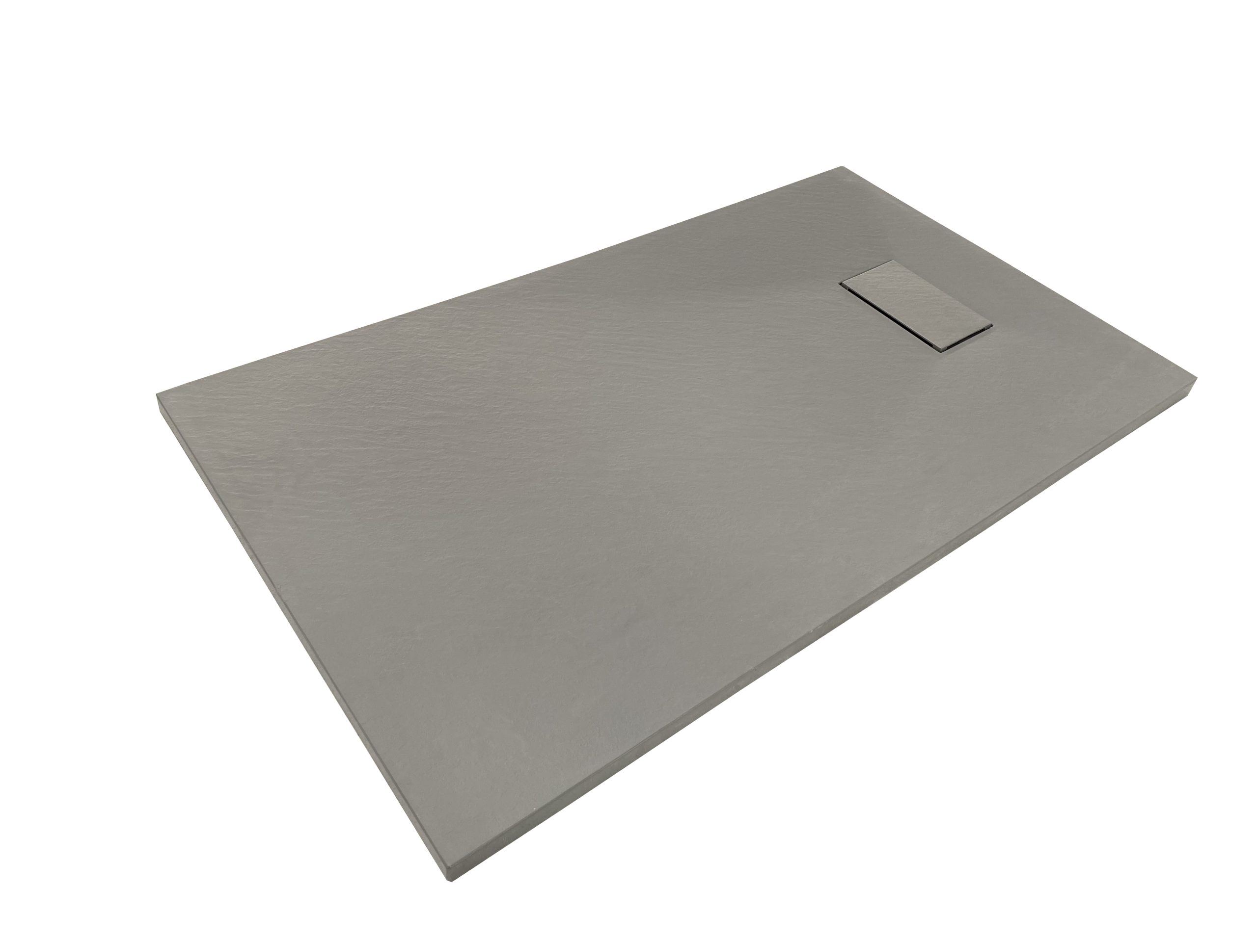 Sanotechnik - tuš kad za prhanje SMC 100x80cm siva