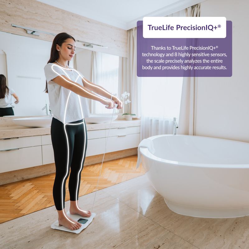 TrueLife pametna tehtnica W8 White - slika 2