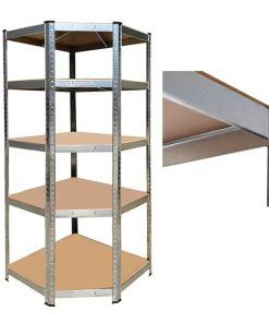 Sanotechnik - Kotna polica za velike obremenitve pocink 77x77x40x40x41xV180 cm