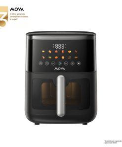 MOVA FD10 Pro Max Wi-Fi črn pametni cvrtnik na vroč zrak