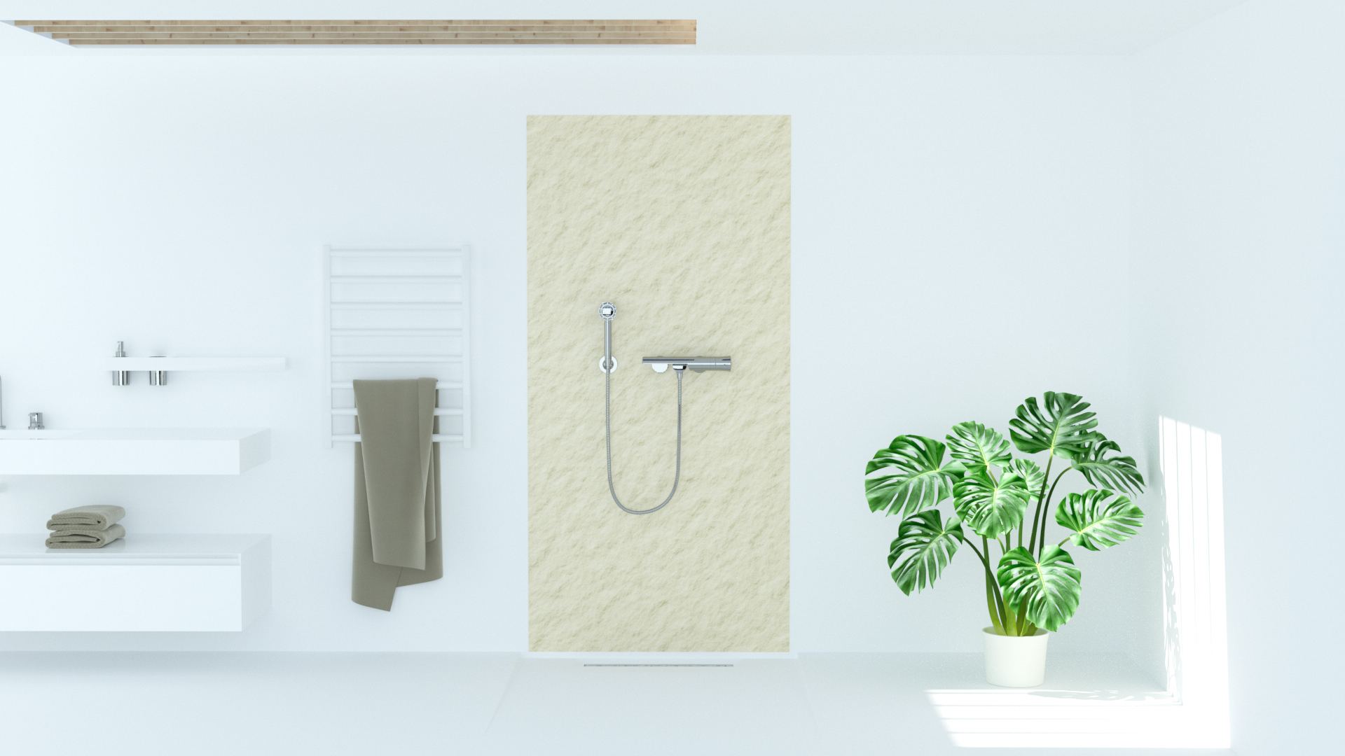 Sanotechnik - Stenska obloga SANOWALL PEŠČENJAK 100x250x0,3cm - slika 2