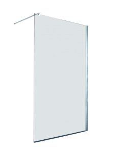 Sanotechnik - Pregradna stena za tuš 128-129x195cm
