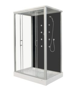 Sanotechnik - Kompletna tuš kabina ROXANA 90x120x215cm Quick Line