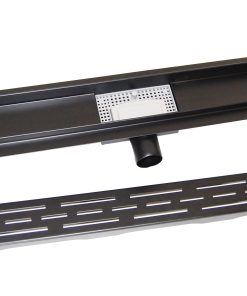 Alternative view of Sanotechnik - Tuš kanaleta 60cm inox črnega videza