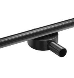 Sanotechnik - Tuš kanaleta 60cm inox črnega videza