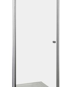 Sanotechnik - Nihajna vrata SIMPLYFLEX, krom 80-81,5x195cm