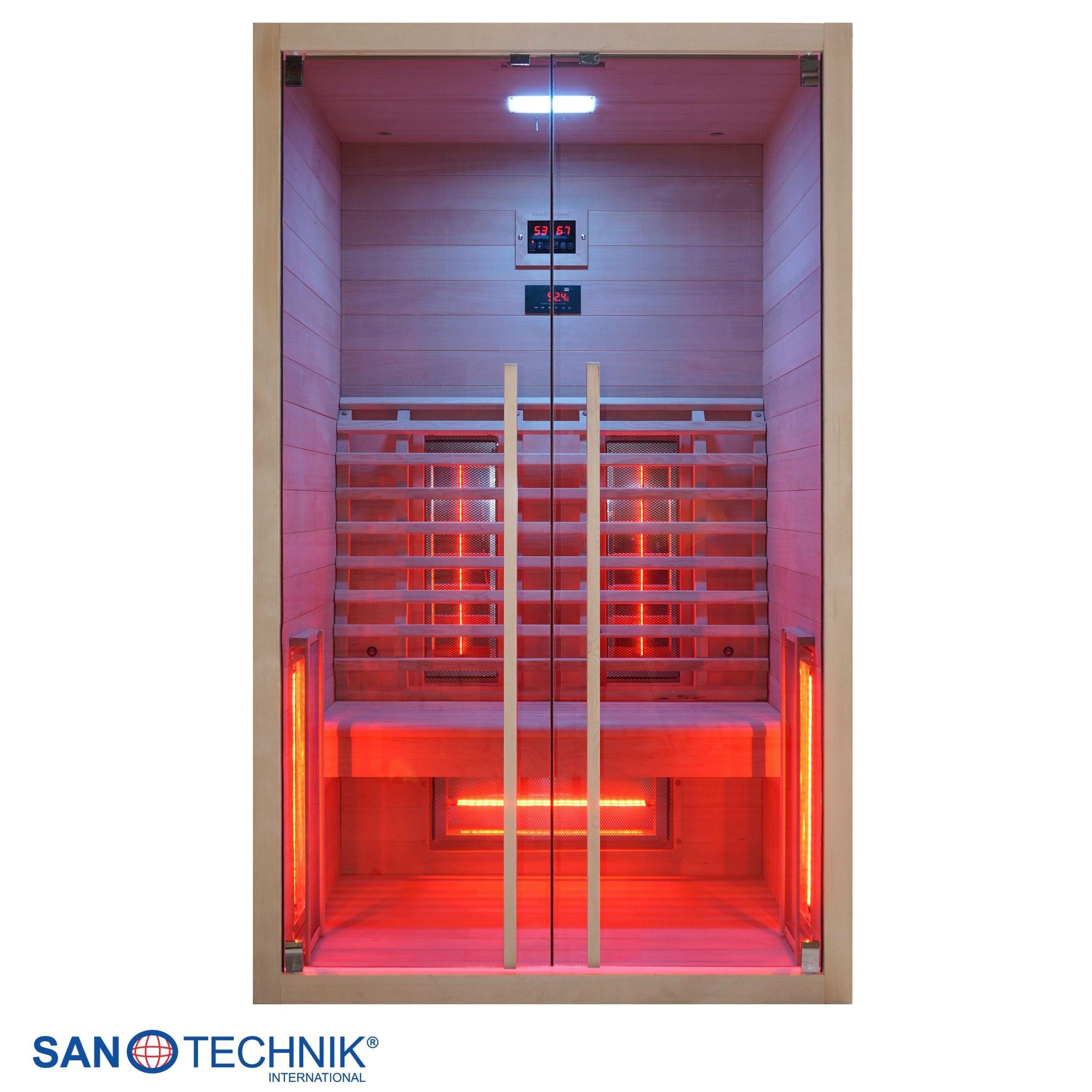 Sanotechnik - RUBY 2 Infrardeča kabina za 2 osebi 120x100x195 cm - slika 2