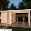 Sanotechnik - RAUMA Zunanja savna za 4–5 oseb 460x230x219,5 cm