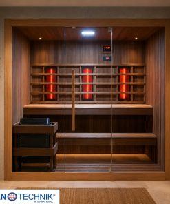 Sanotechnik - KOTKA Sauna + Infrardeča kabina za 4-5 oseb 200×150×190 cm