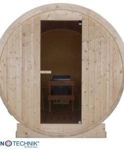 Alternative view of Sanotechnik - NYBORG L zunanja savna v sodu za 6 oseb 194,2x244,9x194,9 cm