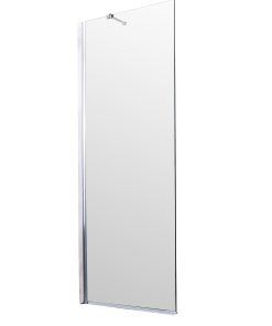 Sanotechnik - Stekleni fiksni del za tuš kabino krom 75-77x195cm (D1180)