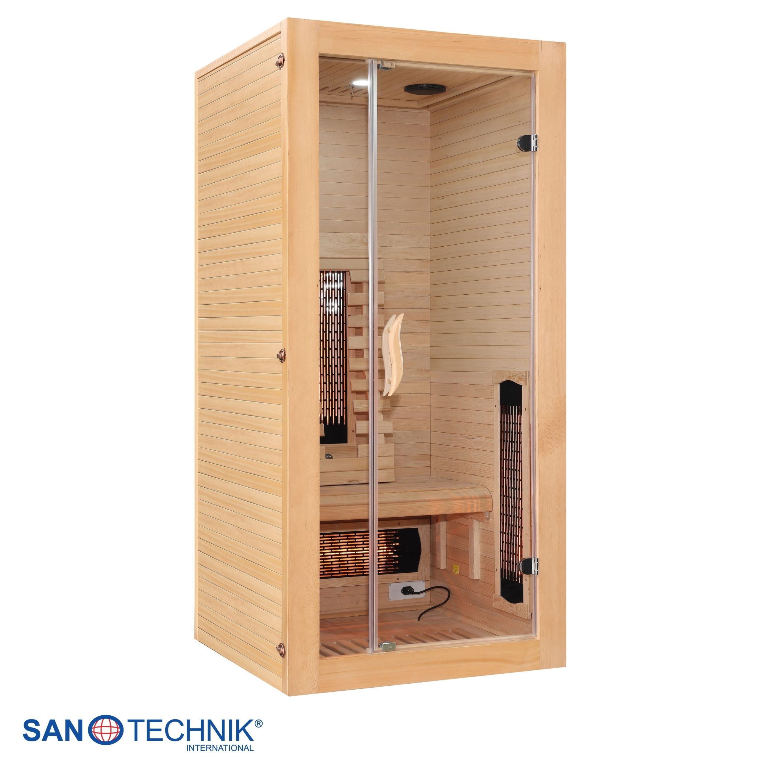 Sanotechnik - MALMÖ 1 infrardeča kabina za 1 osebo 90x90x190 cm - slika 2