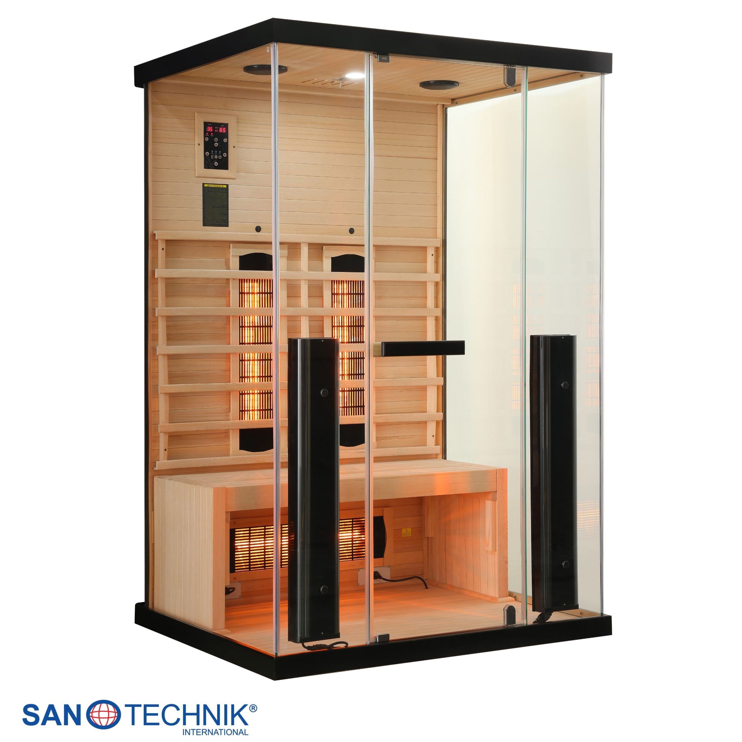 Sanotechnik - BILLUND 2 NOVA infrardeča kabina za 2 osebi 125x100x190 cm - slika 2