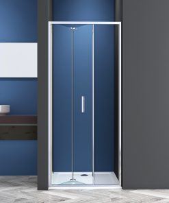 Alternative view of Sanotechnik - Zložljiva vrata krom 78-82x200cm 6mm Easy-Clean