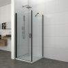 Sanotechnik - Nihajna vrata 90cm črna mat 88-90x195cm