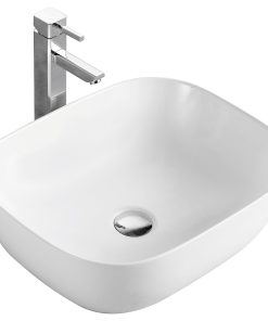 Sanotechnik - Nadometni umivalnik SLIM, asimetričen