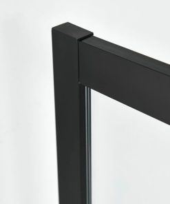 Alternative view of Sanotechnik - Drsna vrata črna 118-122x195cm Soft Close