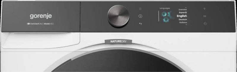 Gorenje sušilni stroj DG89BP 9Kg G800, B, TFT, NatureDry bel - slika 2