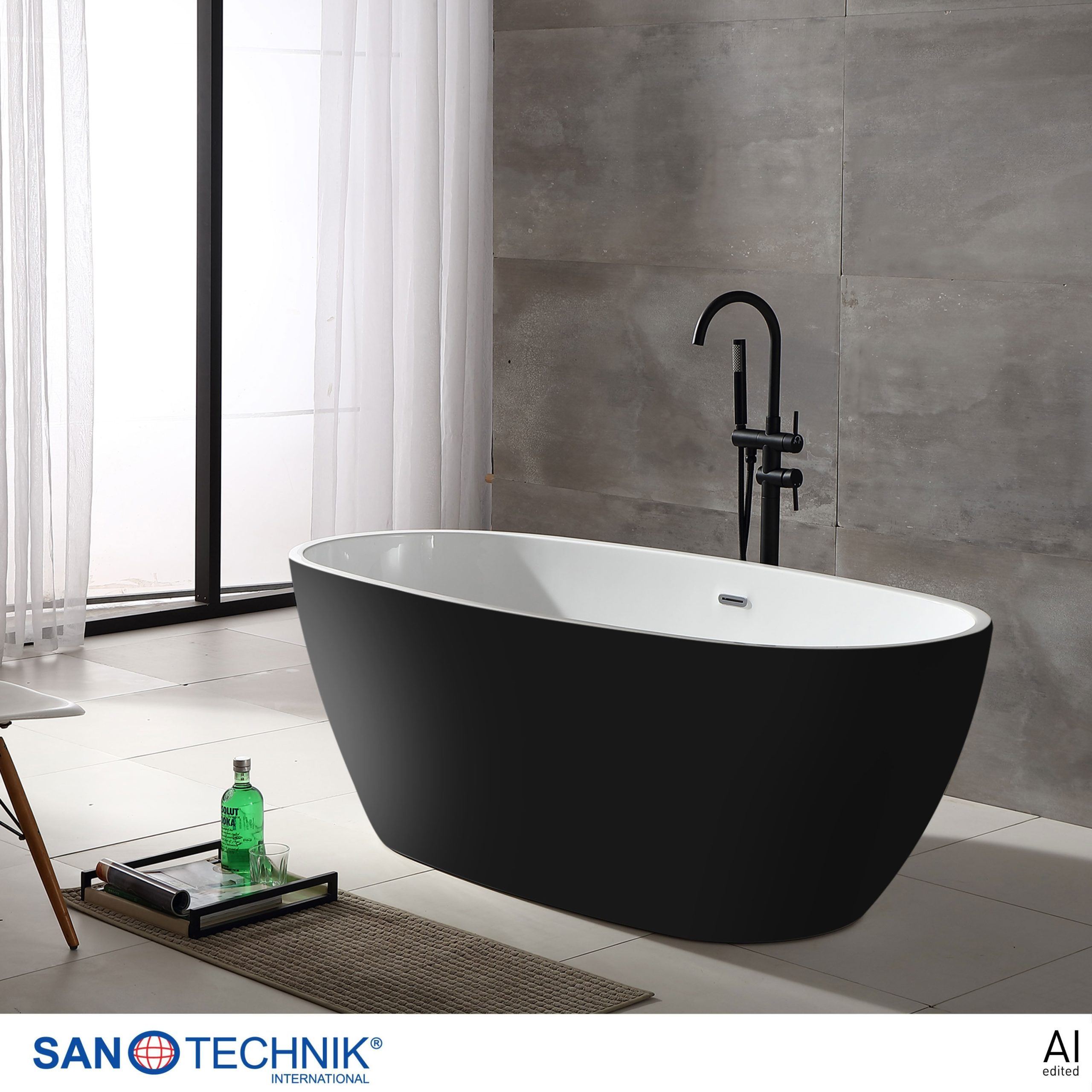 Sanotechnik - MANHATTEN kopalna kad 170x80,6x60cm - slika 2