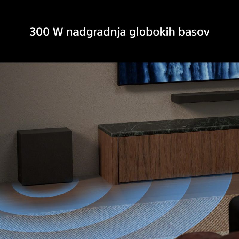 Sony brezžični globokotonec SASW8 Theatre Sub 8 - slika 3