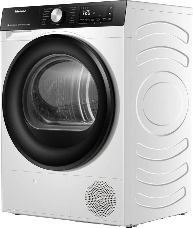 Hisense sušilni stroj DH3S902BWCC 9Kg, 3 S, C, bel - slika 2