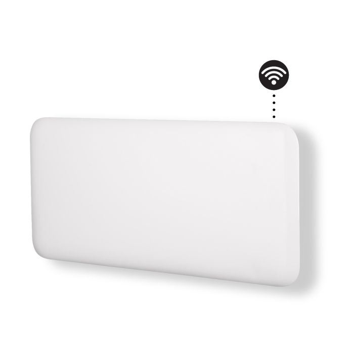 MILL panelni konvekcijski radiator Wi-Fi 1500W bel jeklo PA1500WIFI4