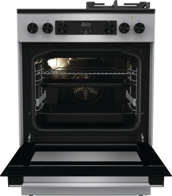 Gorenje štedilnik kombiniran GKC6C60XT 60cm, plin+elektrika - slika 2