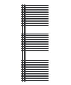 Sanotechnik - Kopalniški radiator Vienna, črn mat, 170,8x60cm